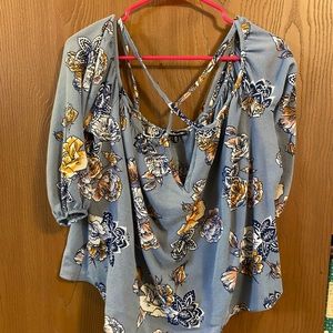Charlotte Russe off the shoulder top